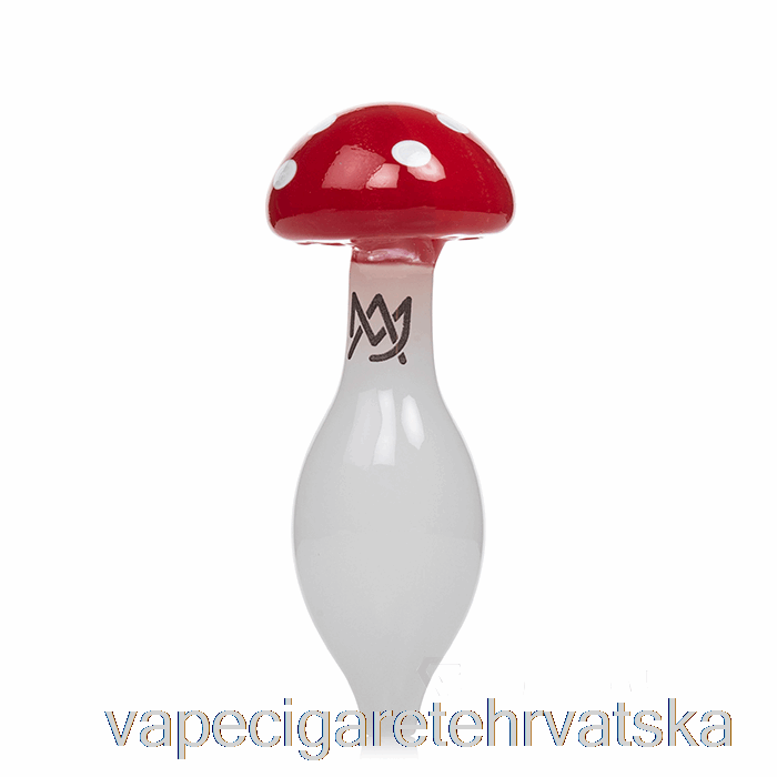 Vape Hrvatska Mj Arsenal Mushroom Bubble Carb Cap Red White